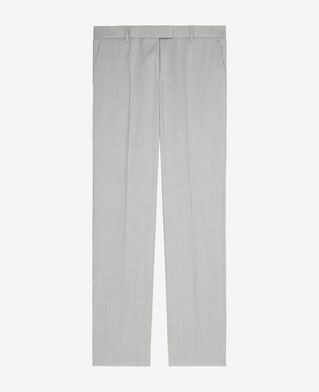 The Kooples DAMEN BEIGE eng anliegende anzughose grau