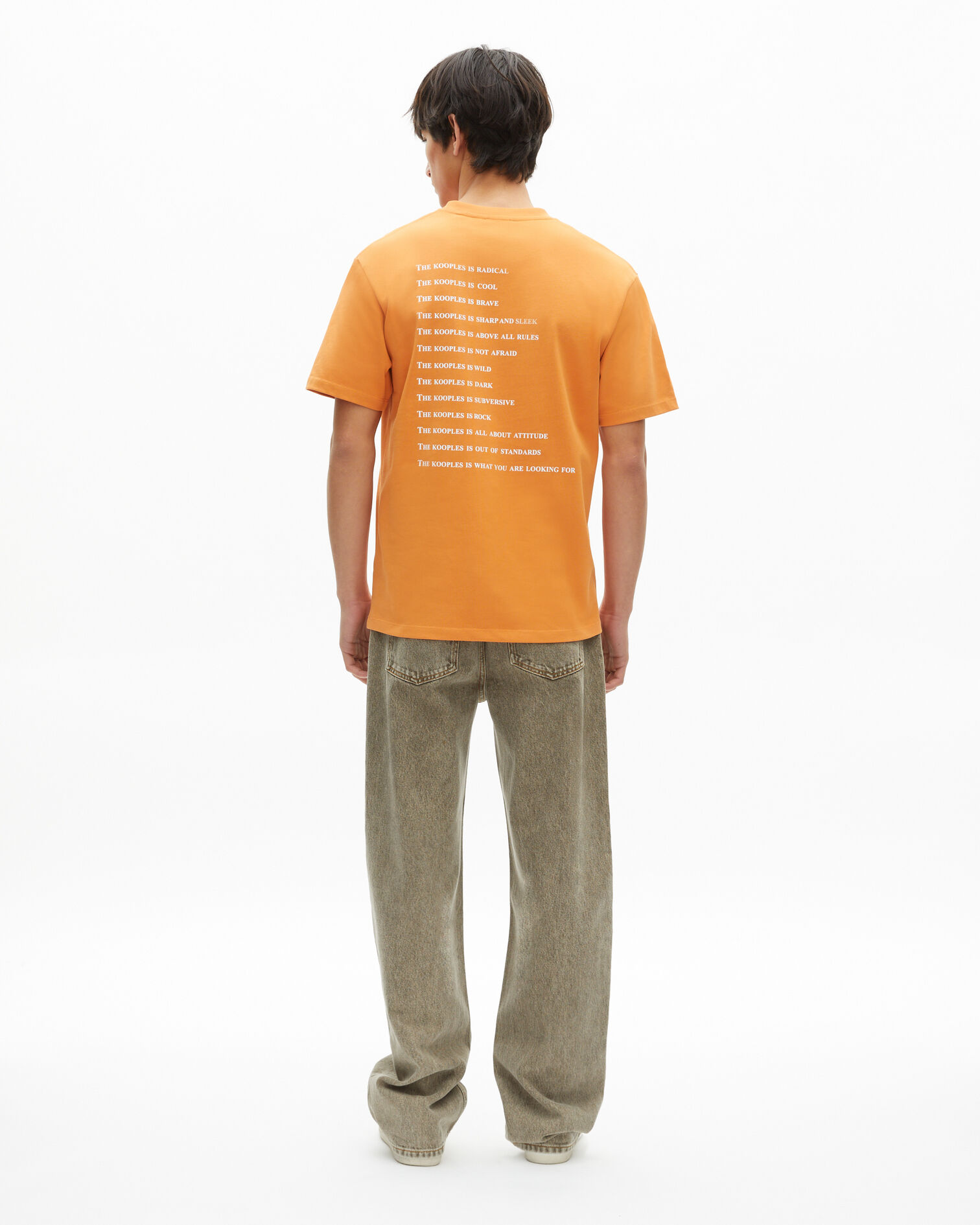 Orange What is T-shirt, ABRICOT, hi-res image number null