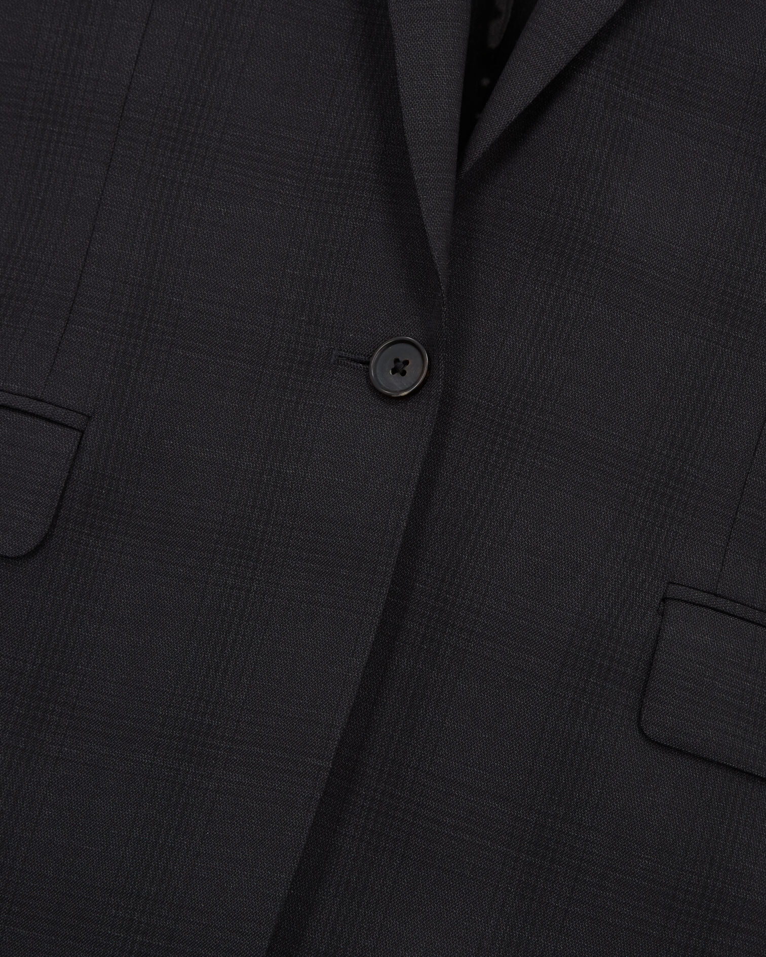 Check suit jacket, BLACK, hi-res image number null