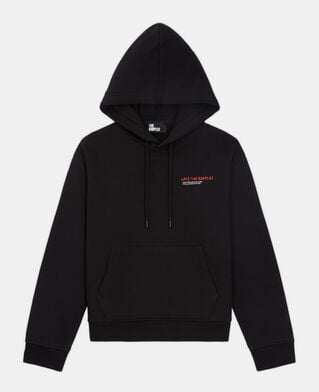 The Kooples FEMME BLACK sweat i love kooples noir