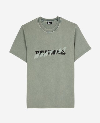 The Kooples HOMME BLUE/GREEN t-shirt what is vert