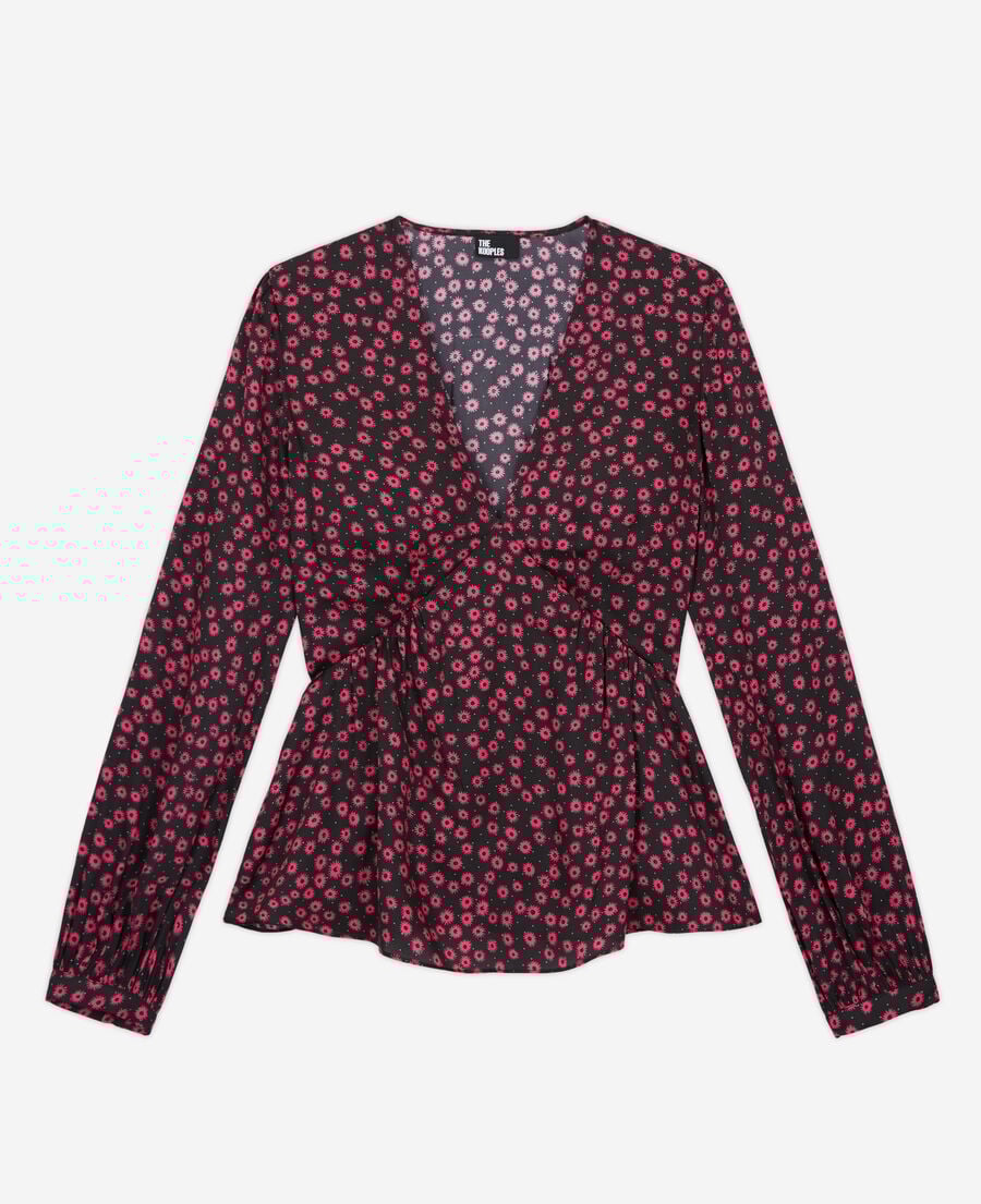 The Kooples WOMEN PINK printed top
