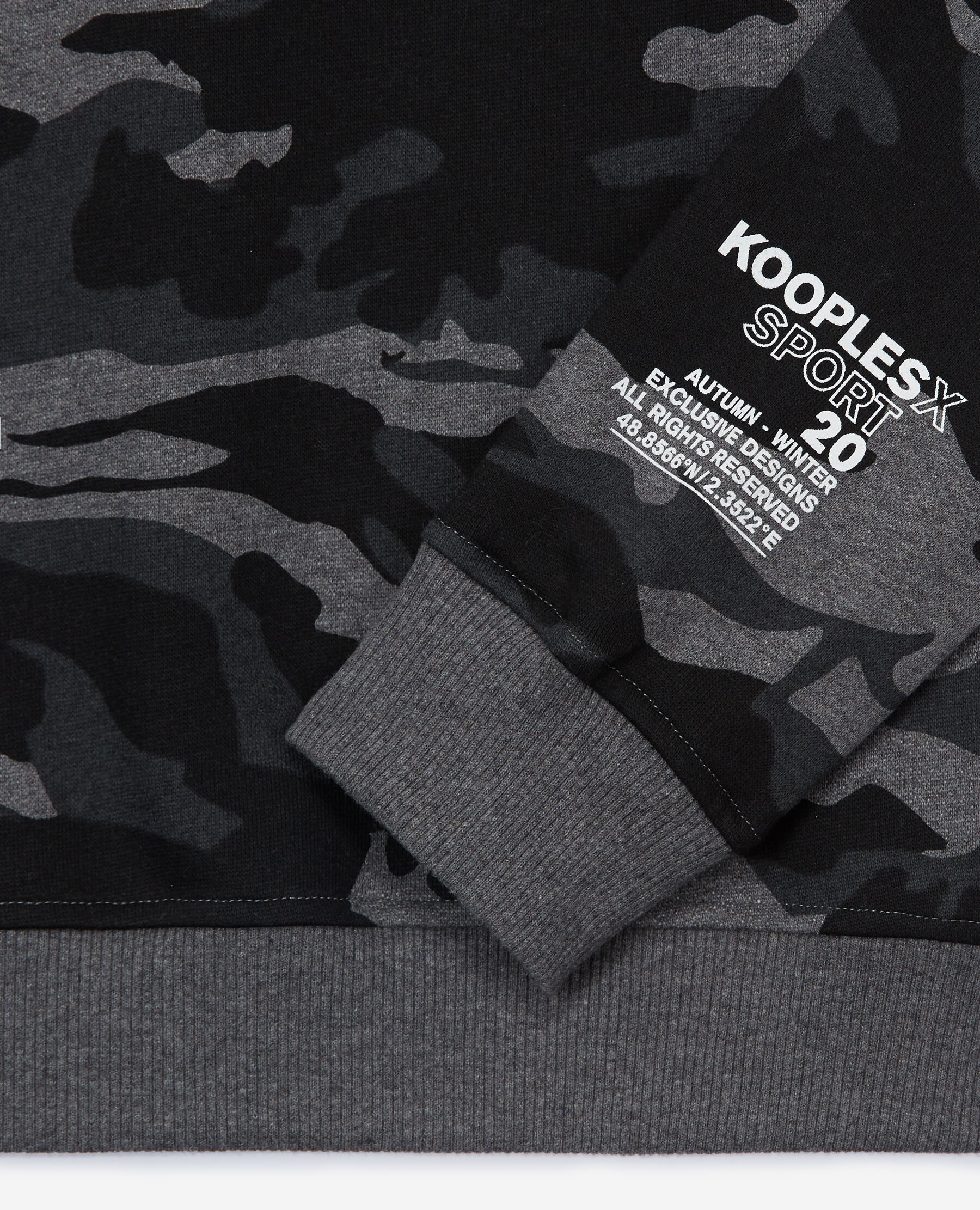 Kooples camouflage skirt hotsell
