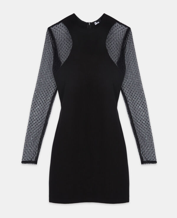 schwarzes kurzes kleid