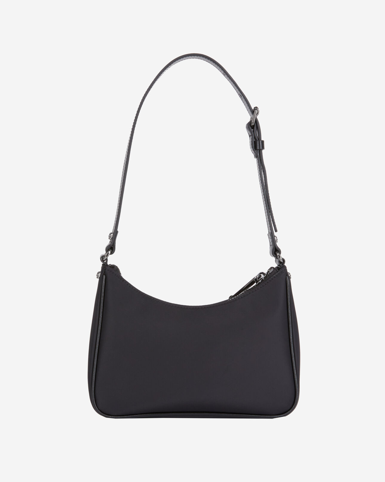 The Kooples WOMEN BLACK black jade nylon fiber bag