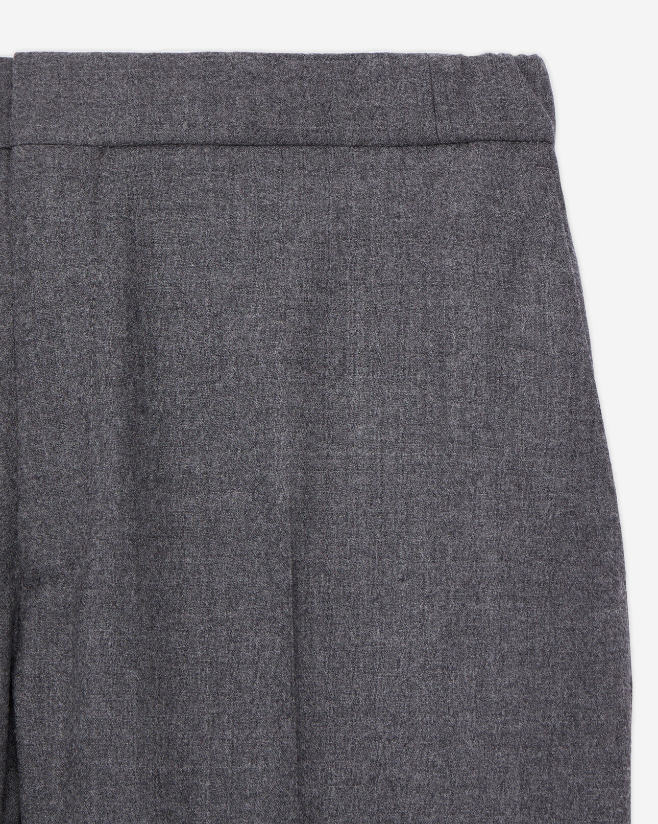 The Kooples HOMME GREY pantalon gris en flanelle