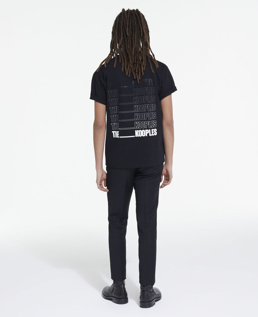 the kooples black logo t-shirt