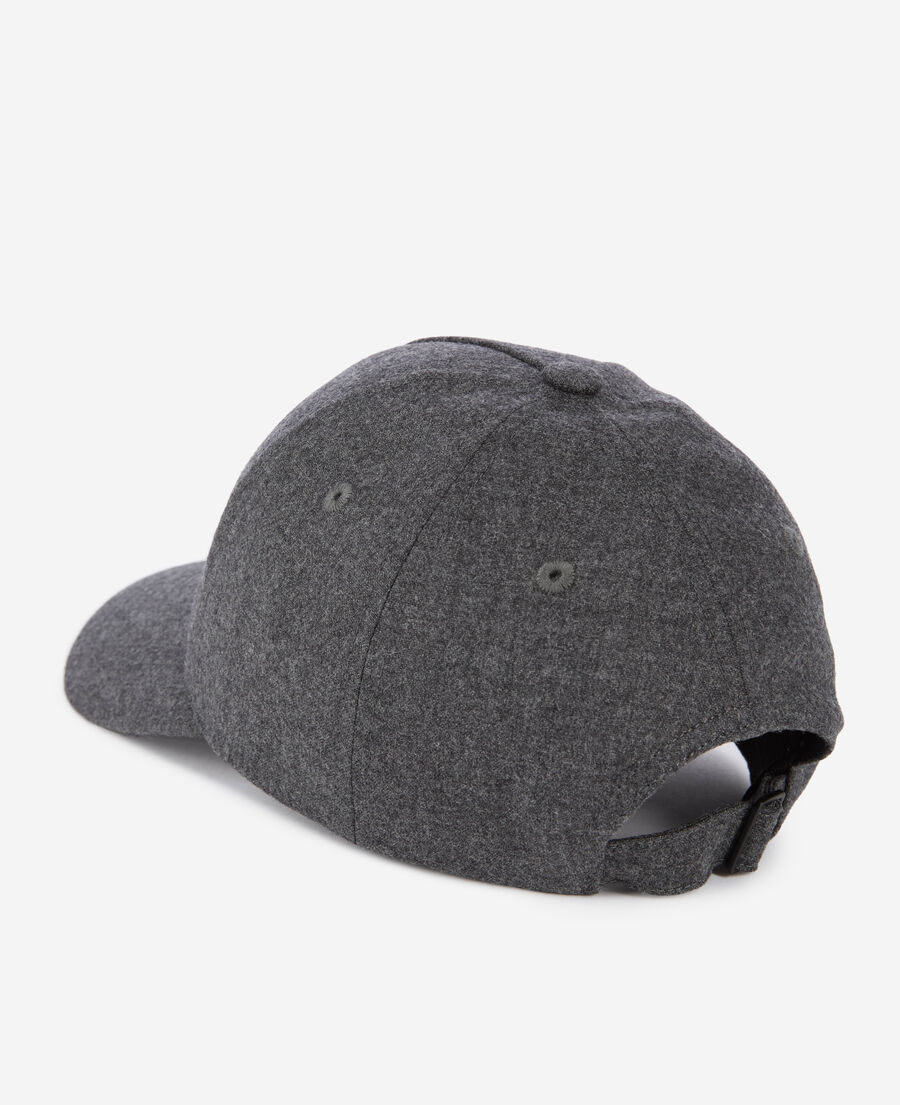 The Kooples F GREY grey flannel cap