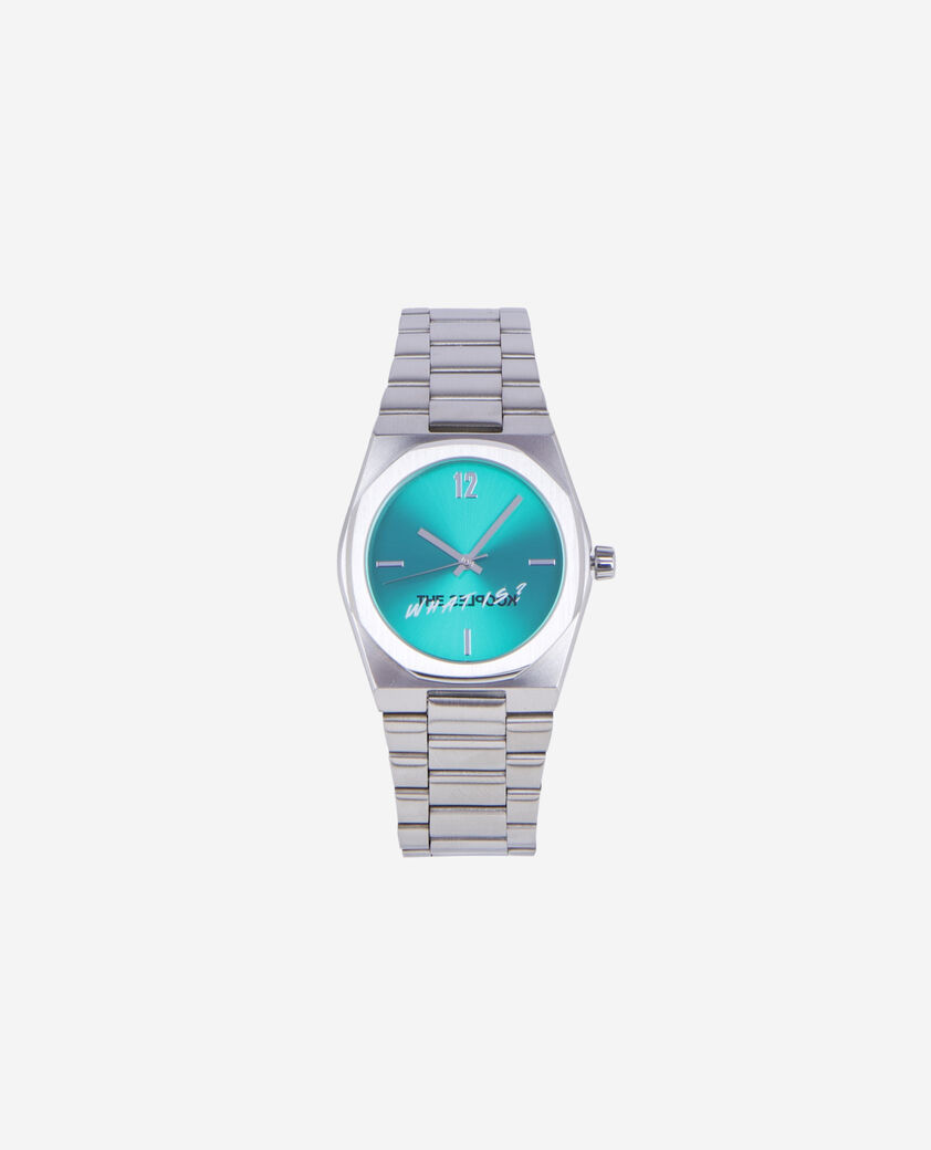 The Kooples UNISEX SILVER was ist eine silberne uhr mit grünem zifferblatt