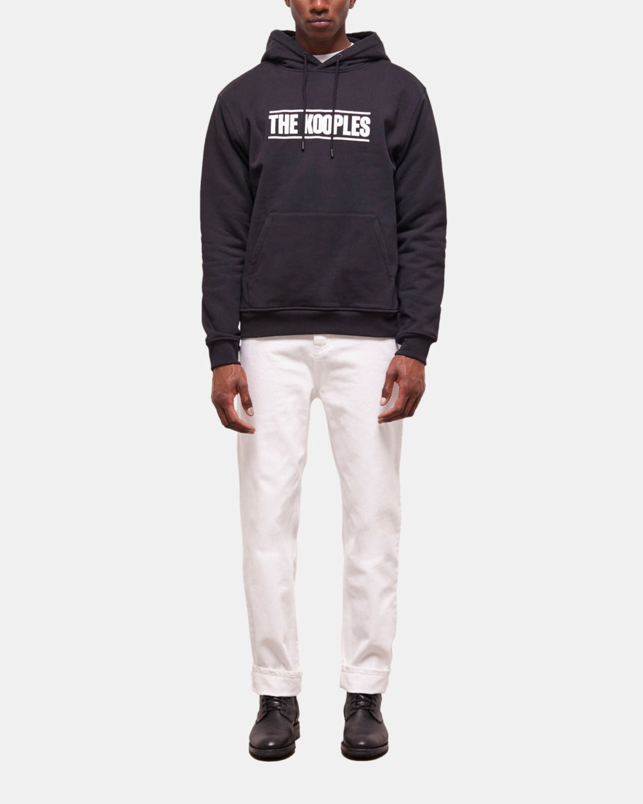 The Kooples HOMME BLACK sweatshirt logo the kooples noir