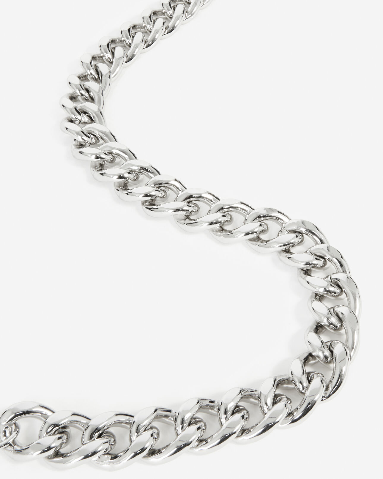 The Kooples FEMME SILVER collier argenté à maillons