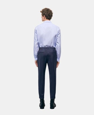 The Kooples H NAVY navy blue wool suit pants