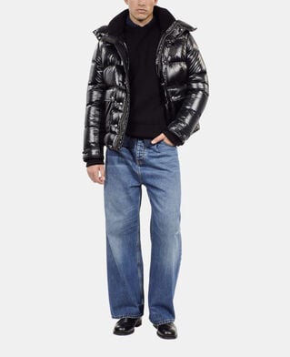 The Kooples H BLACK black blazon down jacket