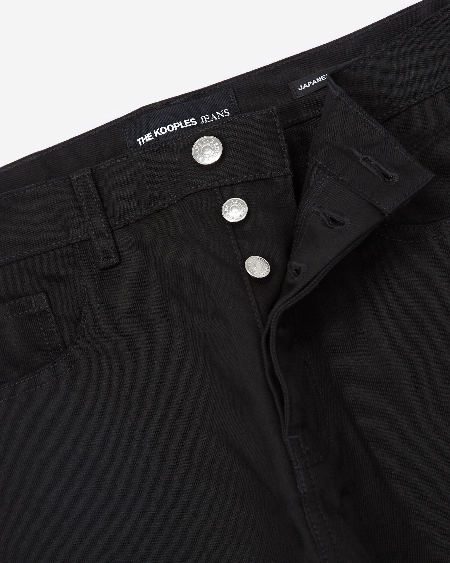 Jean noir brut coupe slim taper, BLACK, hi-res image number null