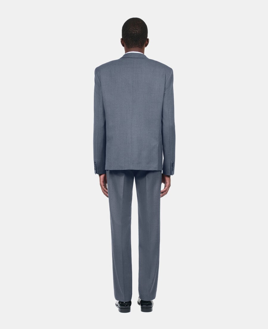 The Kooples MEN BLUE blue wool suit jacket