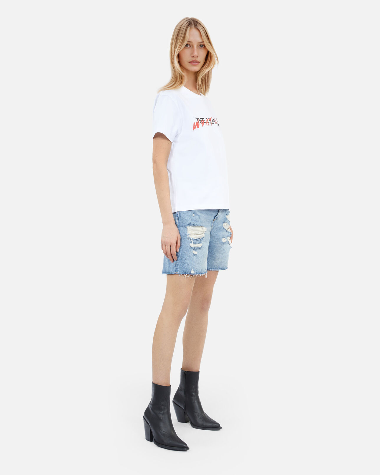 The Kooples FEMME WHITE t-shirt what is blanc
