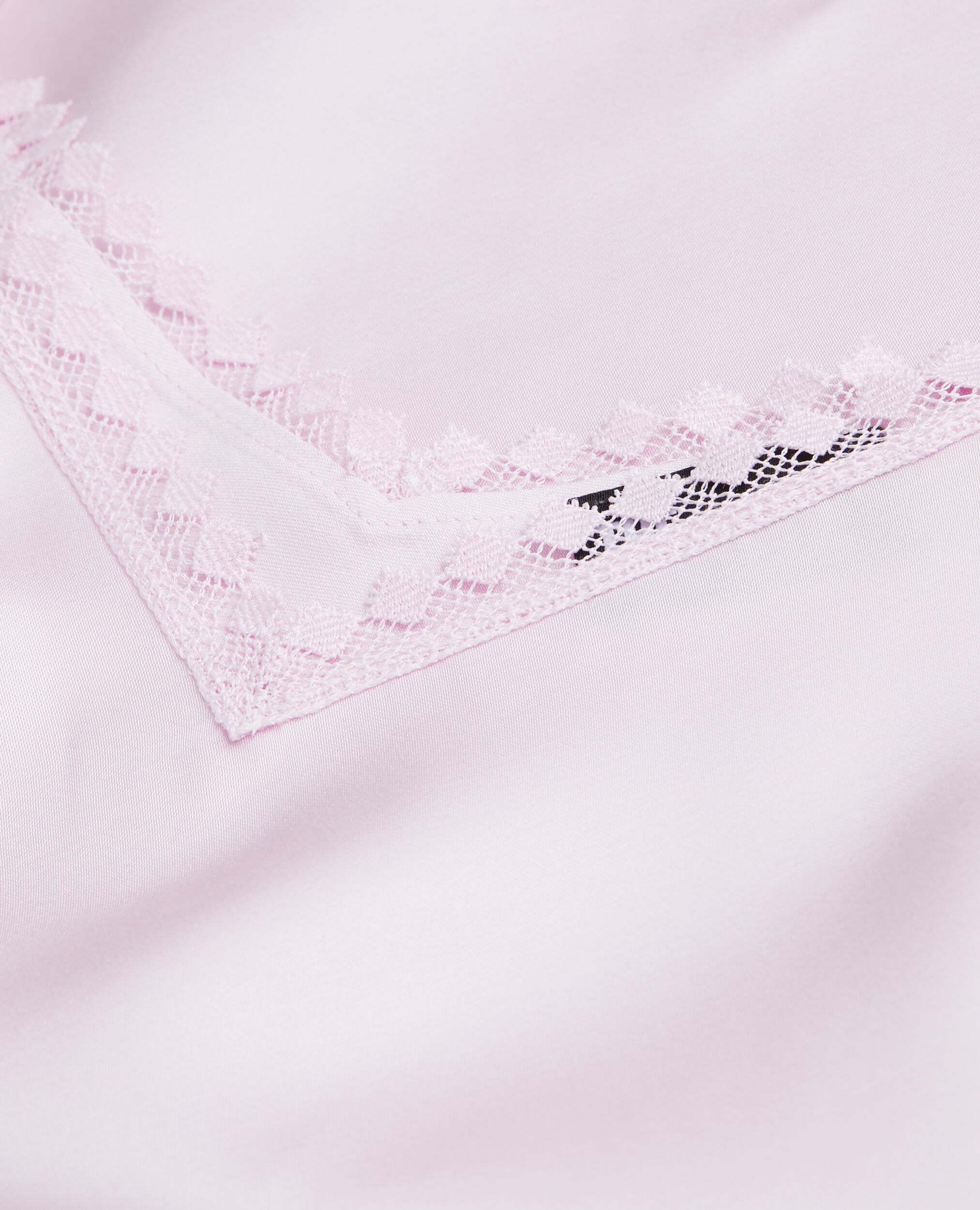 Camiseta interior rosa detalles encaje, PALE PINK, hi-res image number null