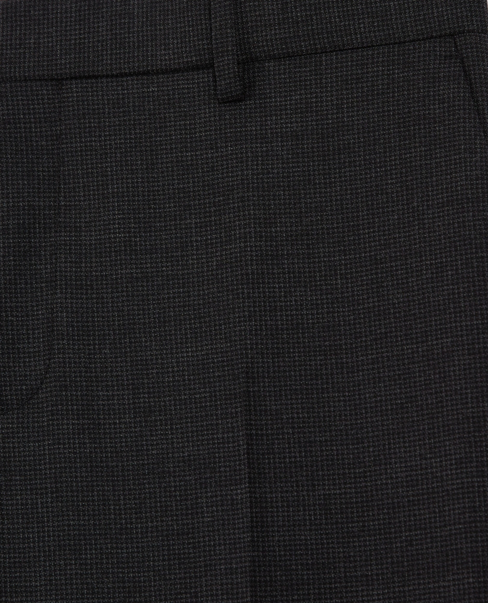Black wool suit pants, BLACK, hi-res image number null