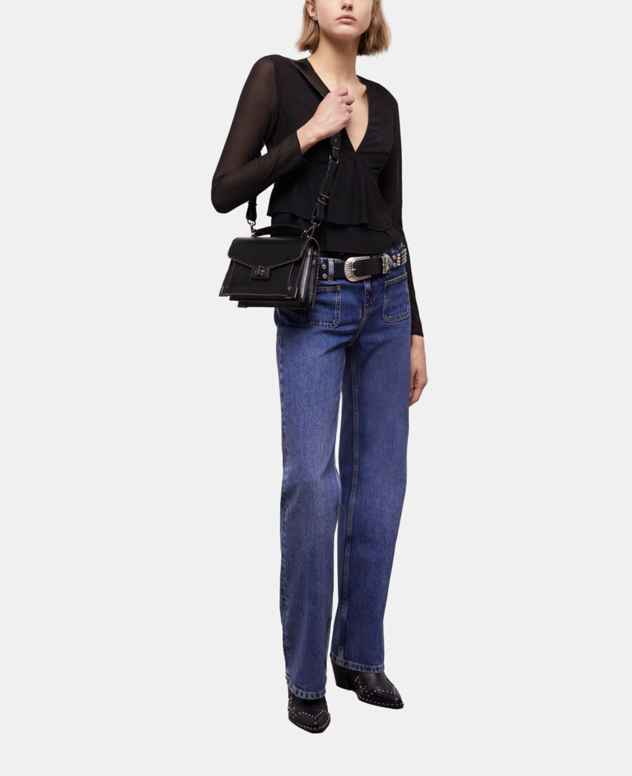 The Kooples WOMEN BLACK black blouse