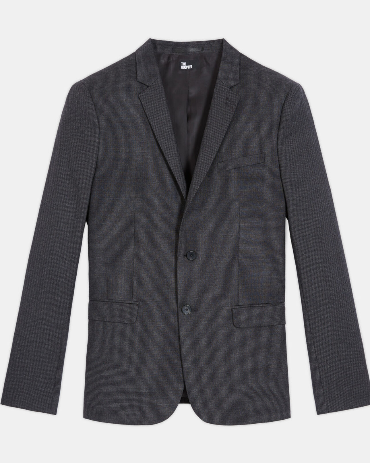 The Kooples HERREN BLACK schwarzes anzugsakko aus wolle