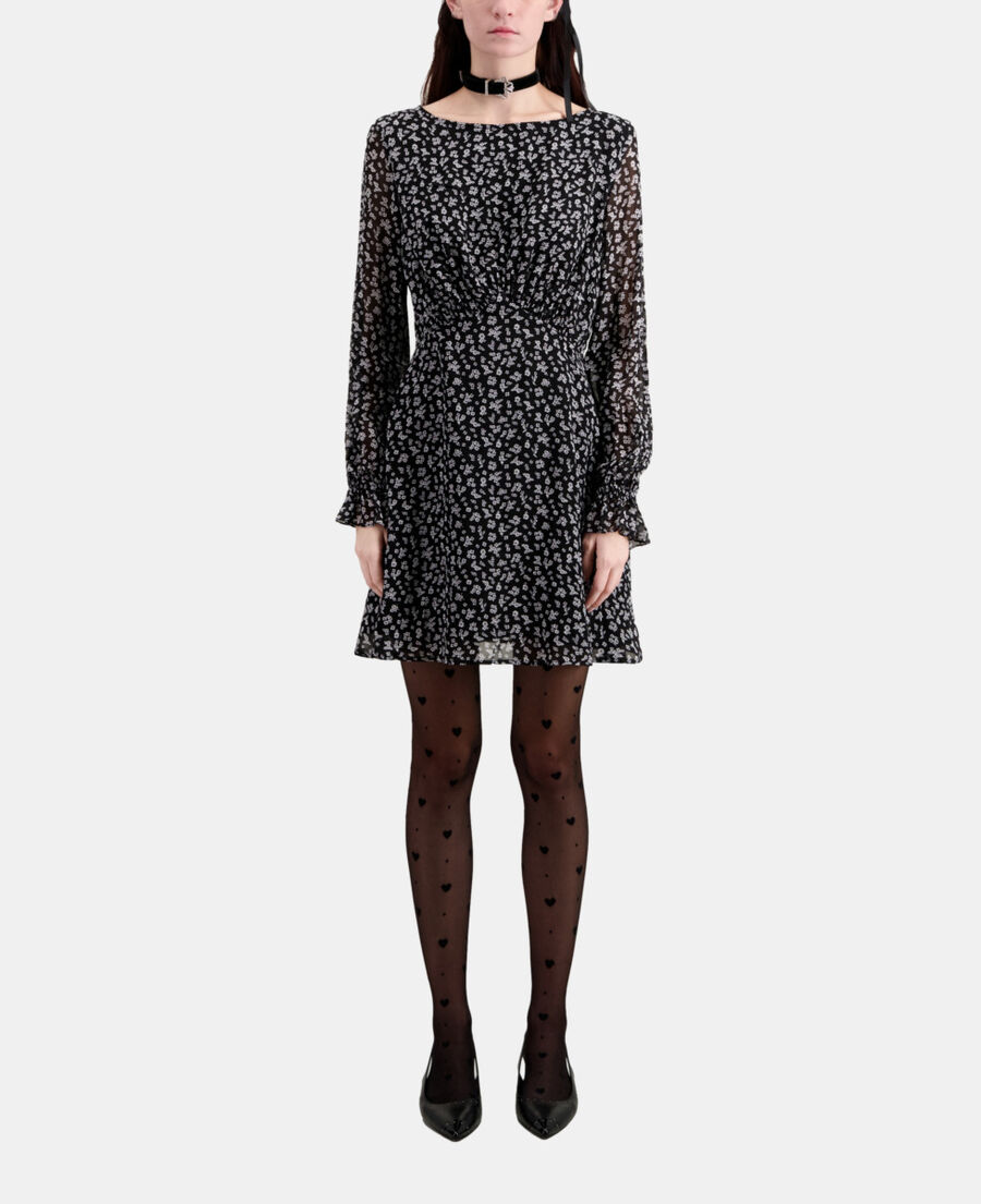 short printed dress