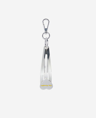 The Kooples FEMME SILVER bijou de sac barrette argentée
