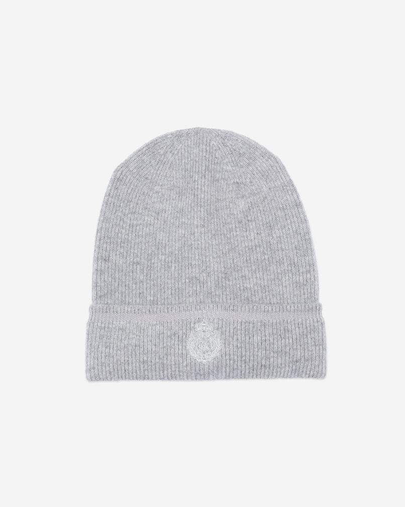 The Kooples MIXTE MIDDLE GREY MEL bonnet en cachemire gris
