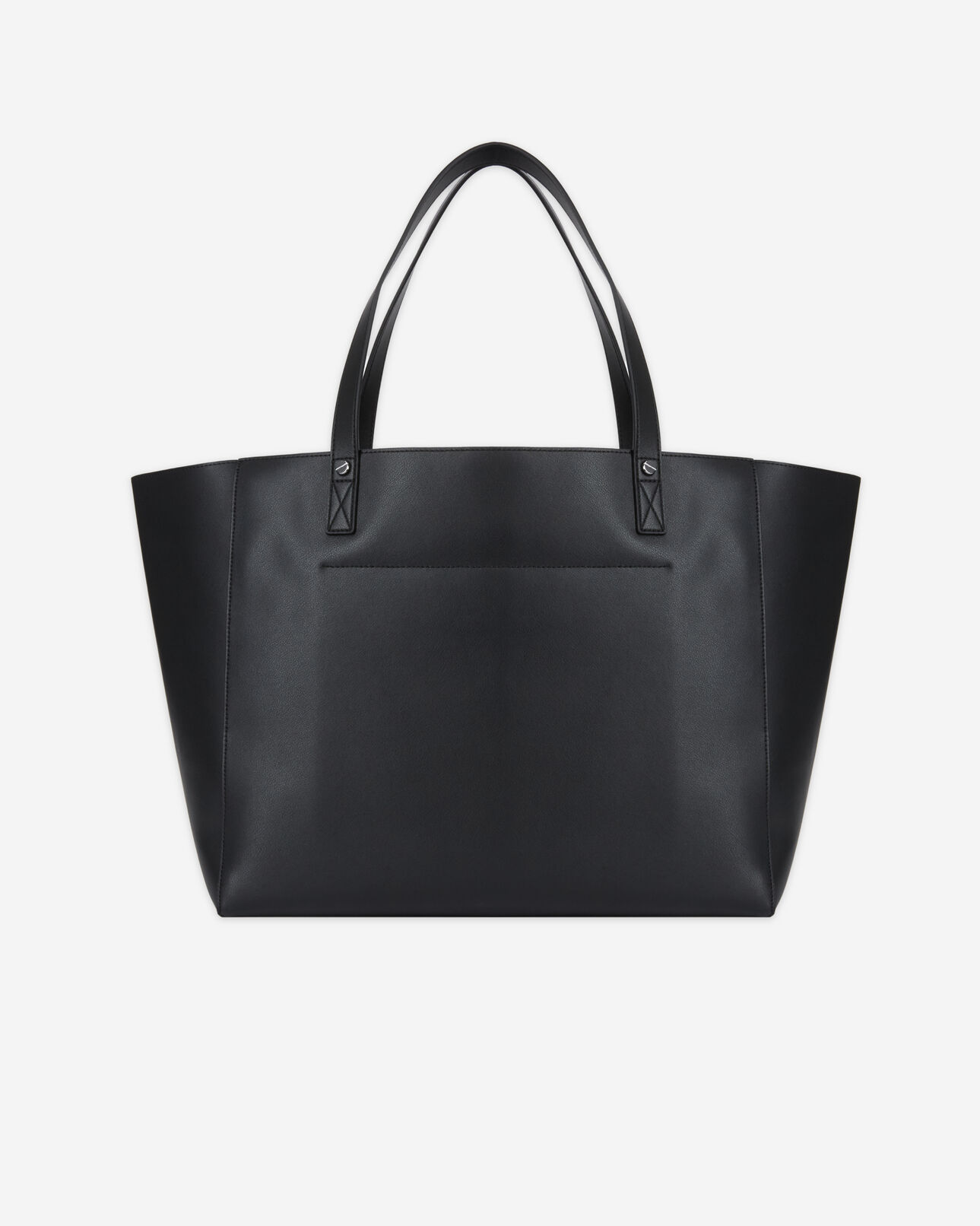 The Kooples WOMEN BLACK black leather tote bag