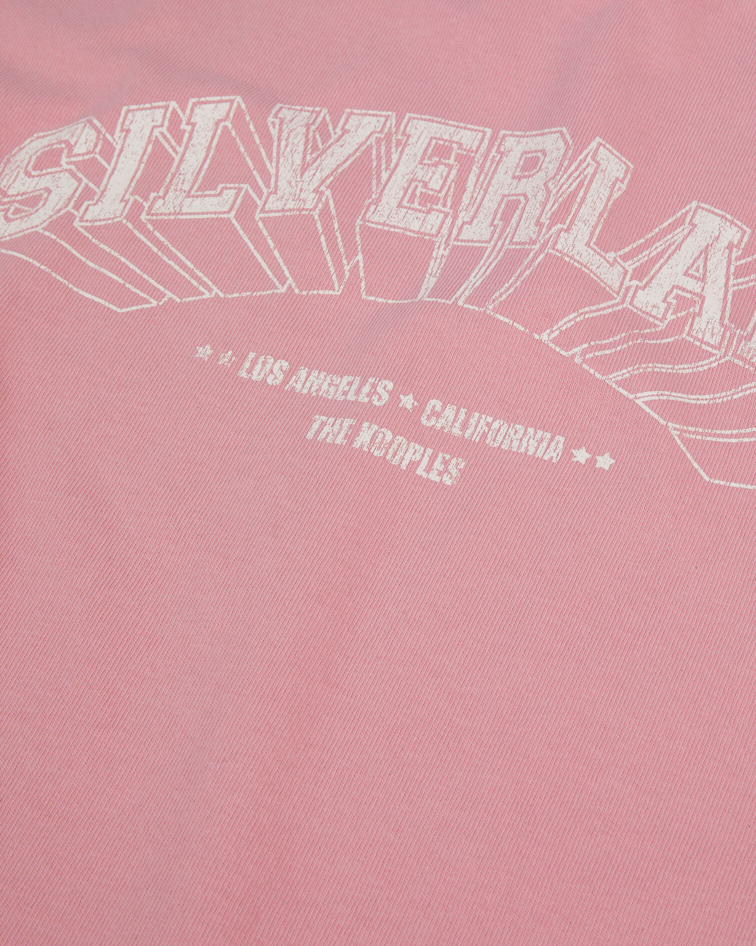 Light pink t-shirt with Silverlake serigraphy, SWEET PINK, hi-res image number null