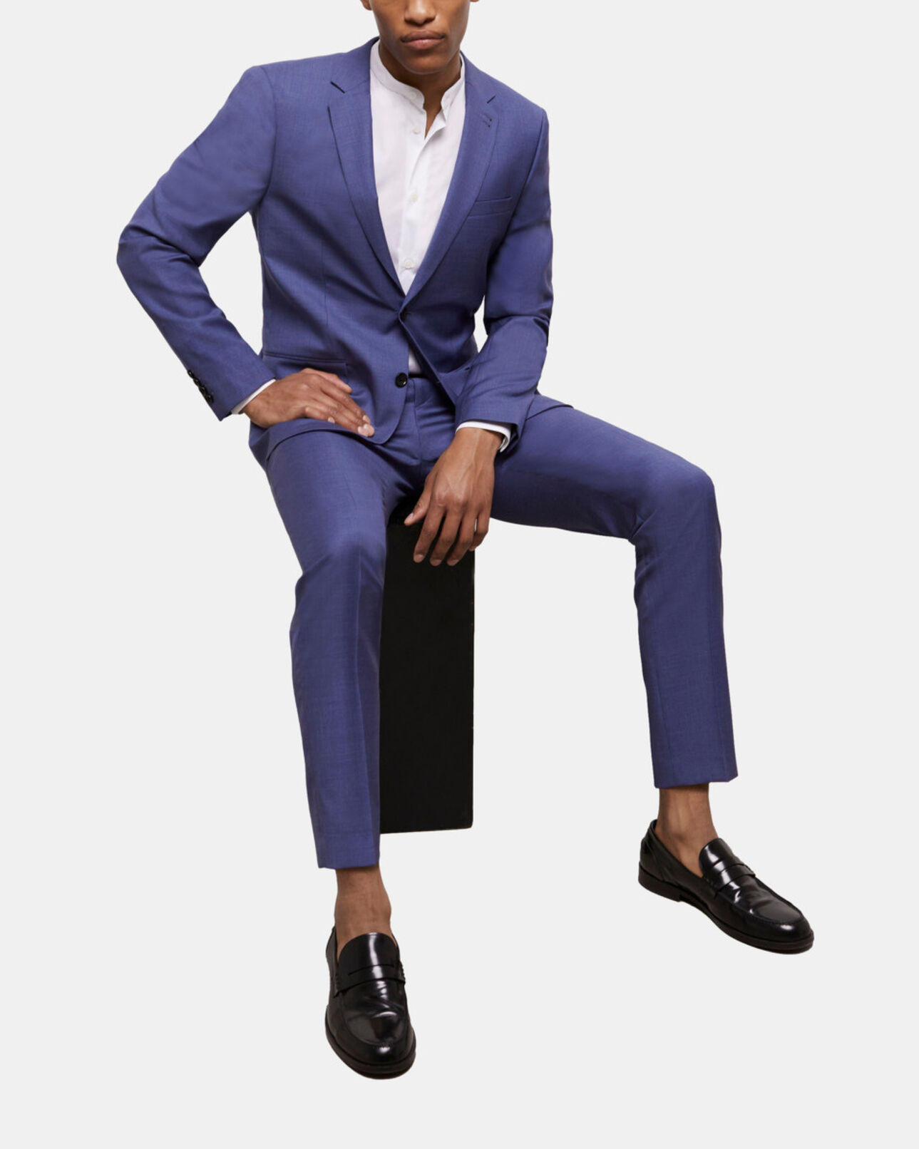The Kooples MEN BLUE blue suit jacket