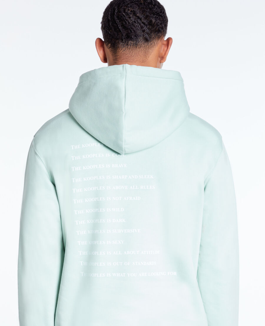 sweatshirt à capuche what is vert