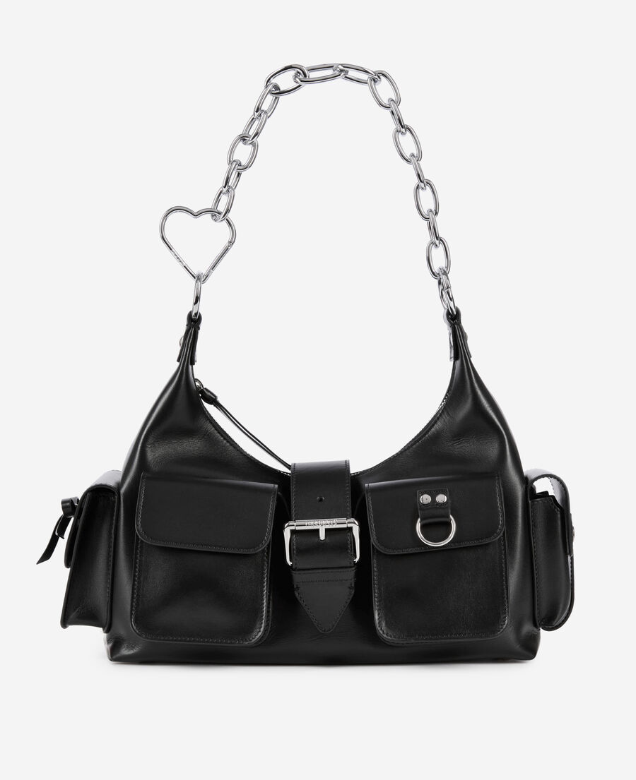 The Kooples DAMEN SILVER amelia silberne taschenkette