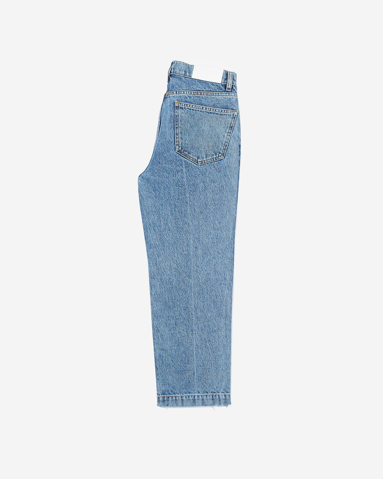 The Kooples WOMEN BLUE DENIM vintage blue mom jeans