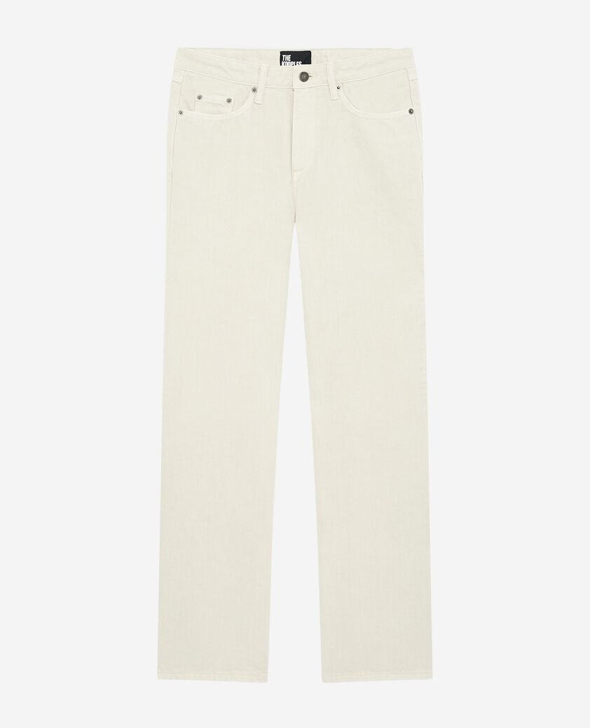 The Kooples WOMEN ECRU ecru straight jeans