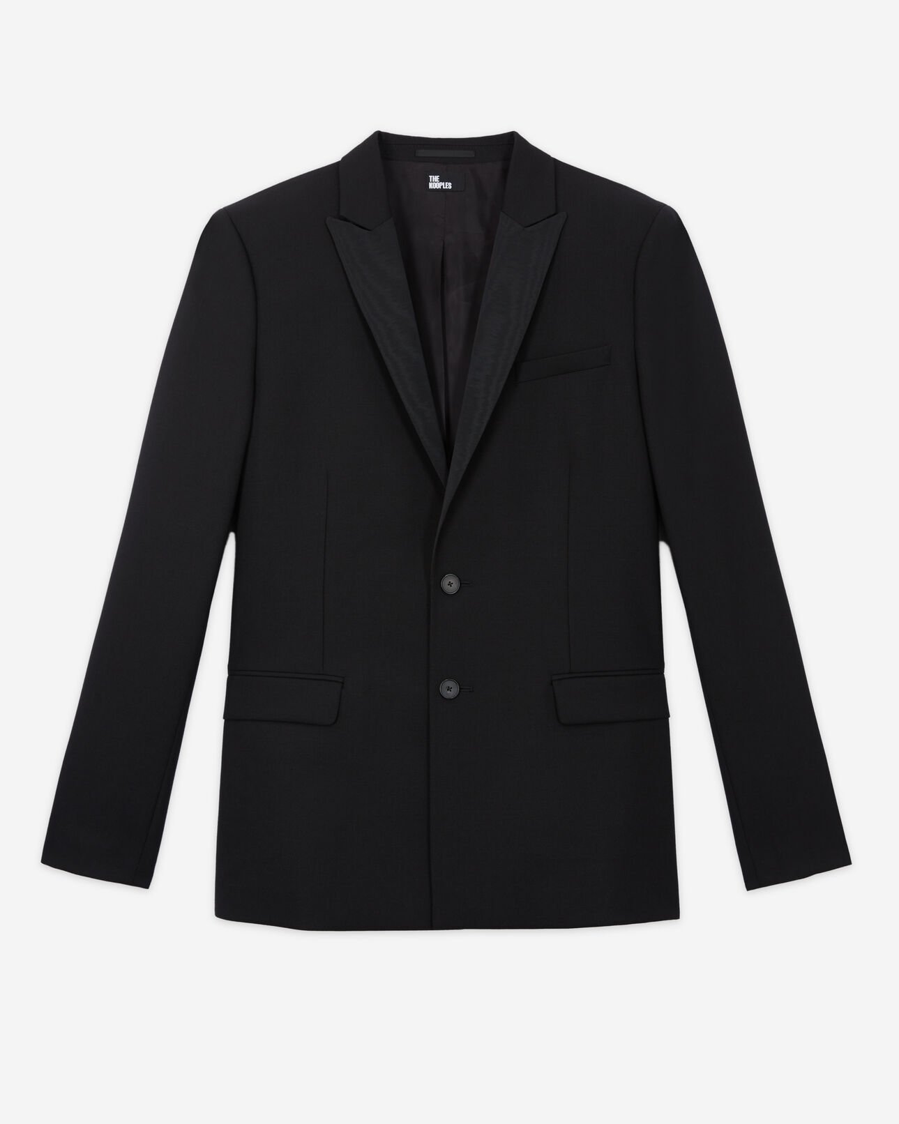 The Kooples HOMBRE BLACK chaqueta traje lana negra