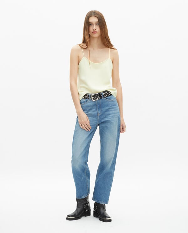 The Kooples FEMME YELLOW caraco jaune clair