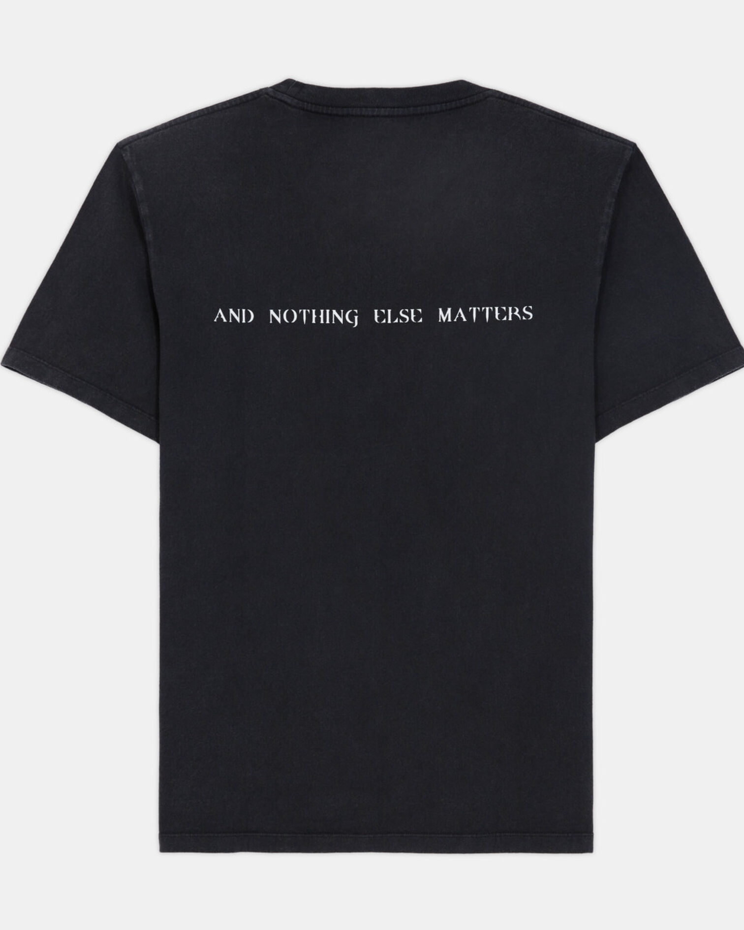 T-shirt logo The Kooples noir, BLACK WASHED, hi-res image number null