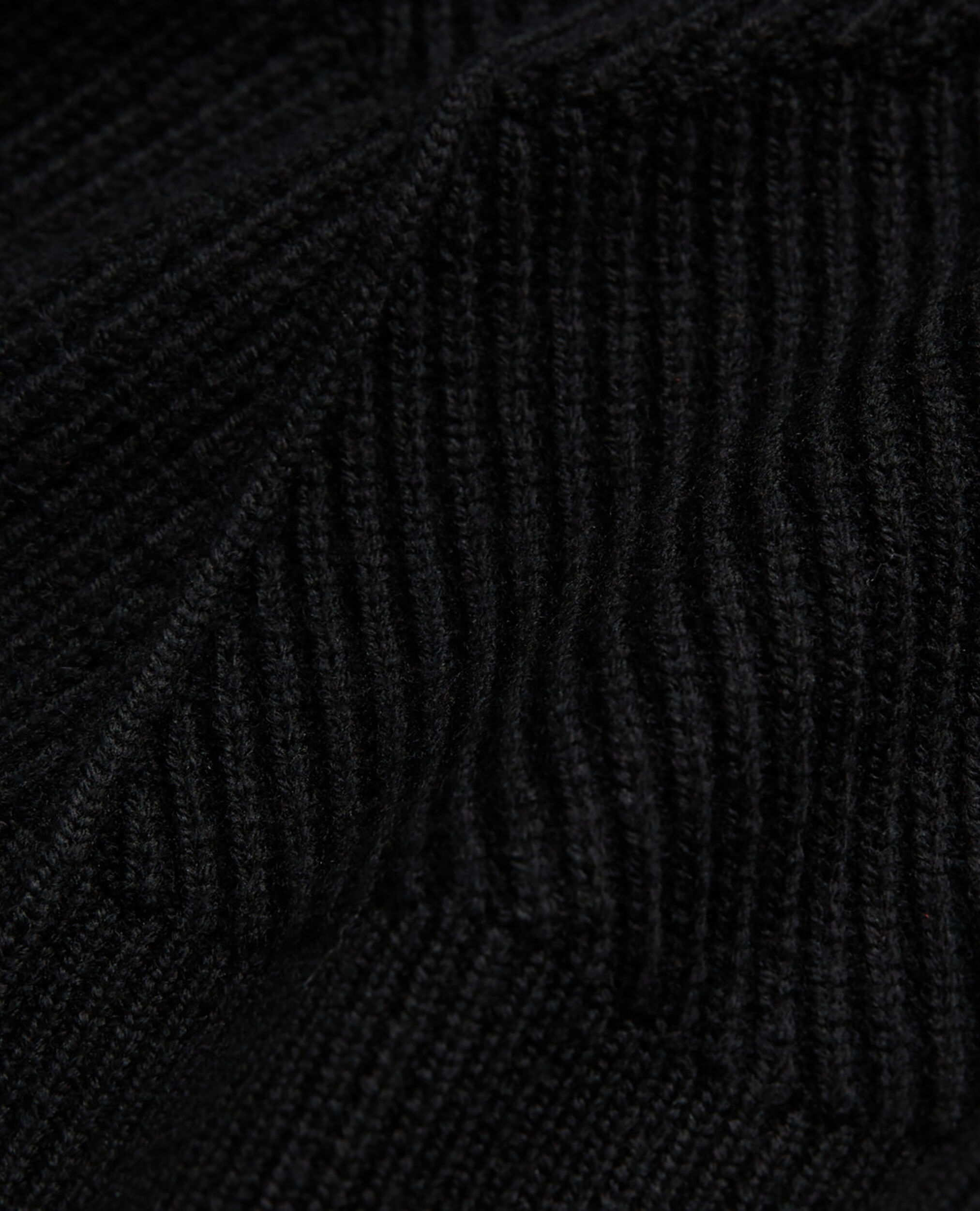 Schwarzer Wollpullover, BLACK, hi-res image number null