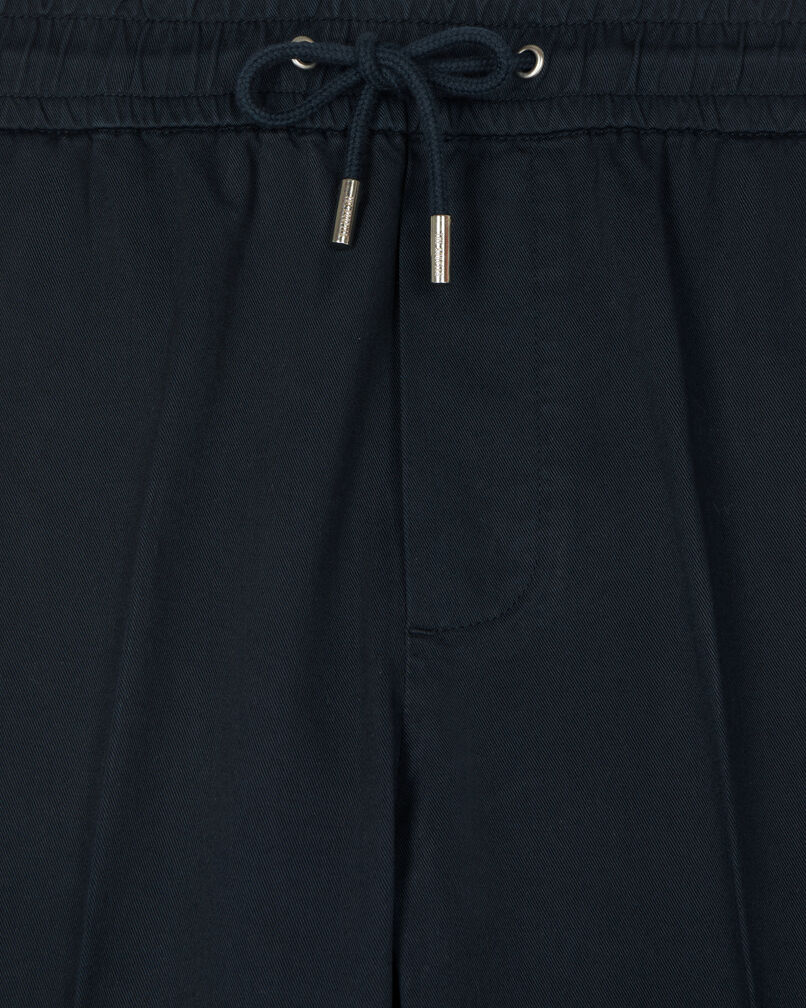 The Kooples HOMME BLACK pantalon en laine coupe droite noir 