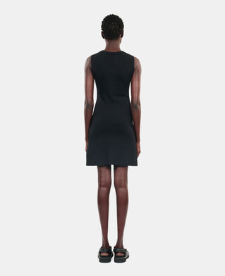 The Kooples WOMEN BLACK black short blazon dress