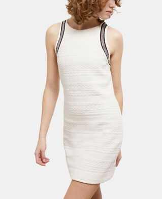 The Kooples F ECRU short ecru dress