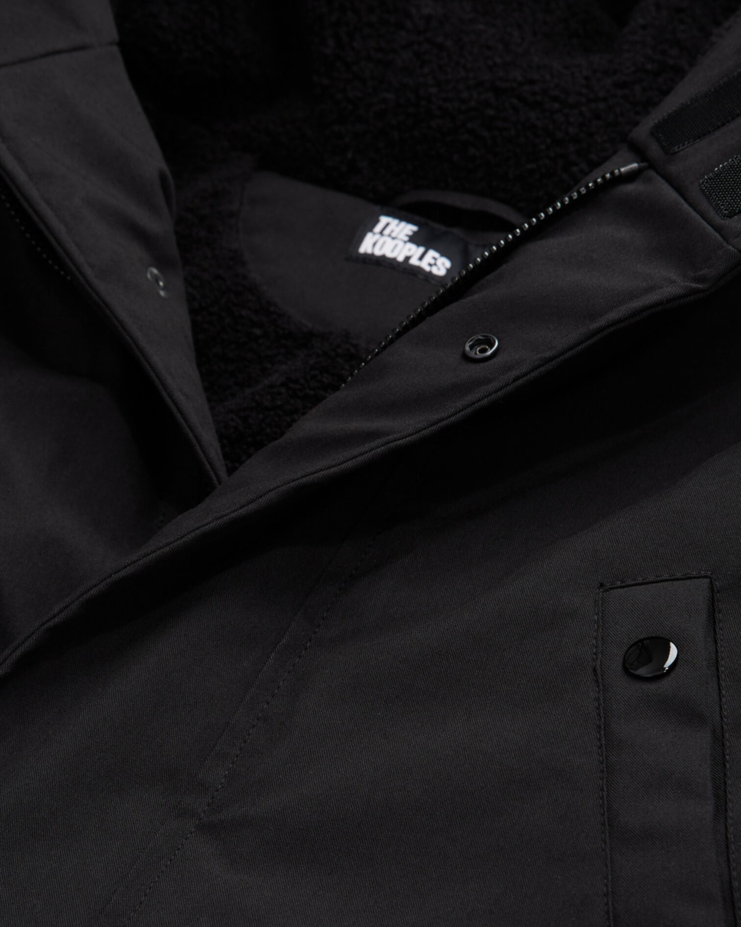 Parka noire, BLACK, hi-res image number null