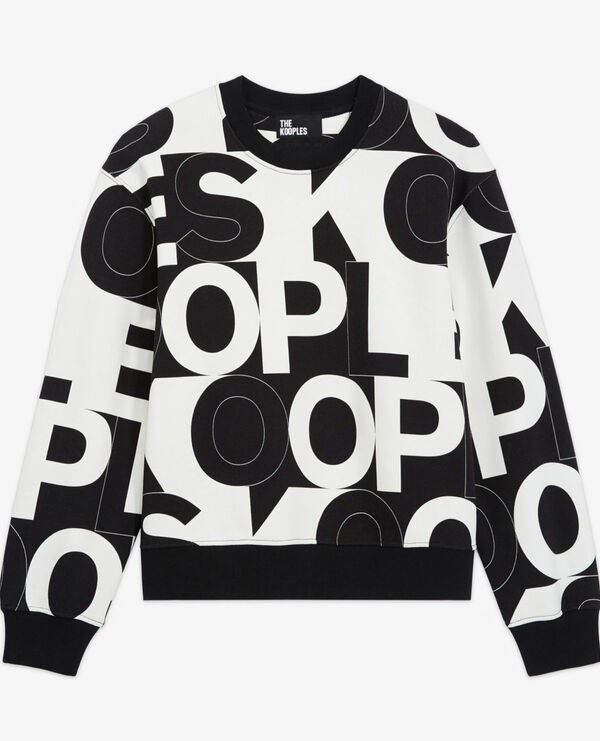 sweatshirt with the kooples logo