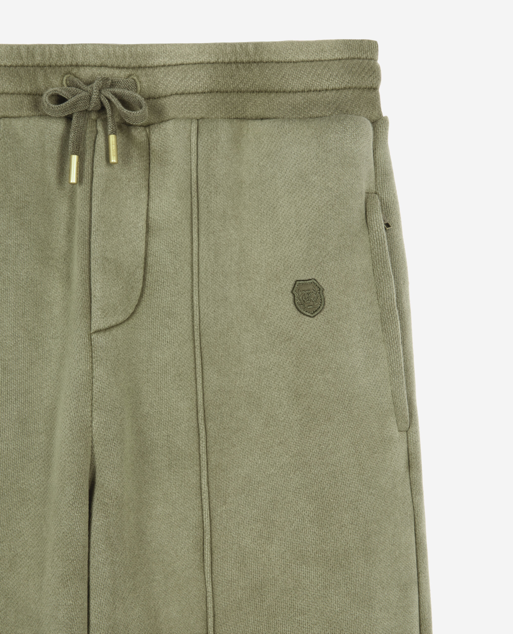Khaki joggers with crest, KAKI, hi-res image number null