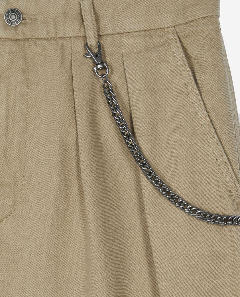 The Kooples HOMME BEIGE pantalon cargo beige