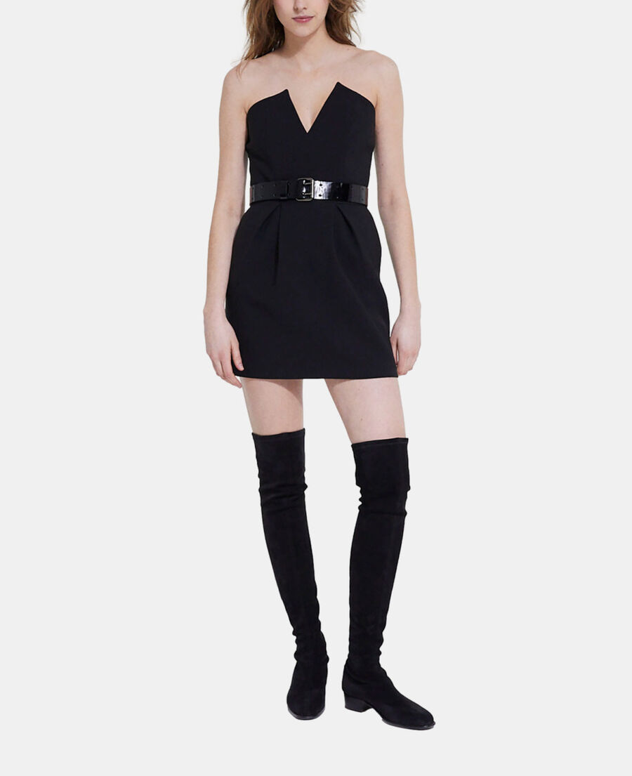 robe courte noire