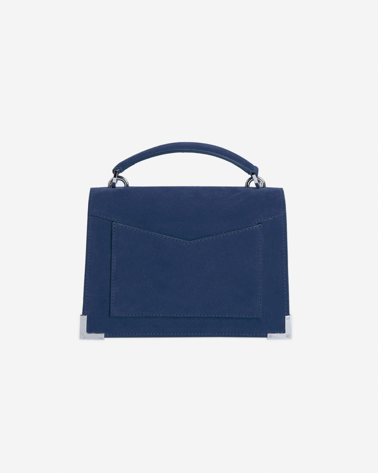 The Kooples WOMEN NAVY small emily bag in blue leather