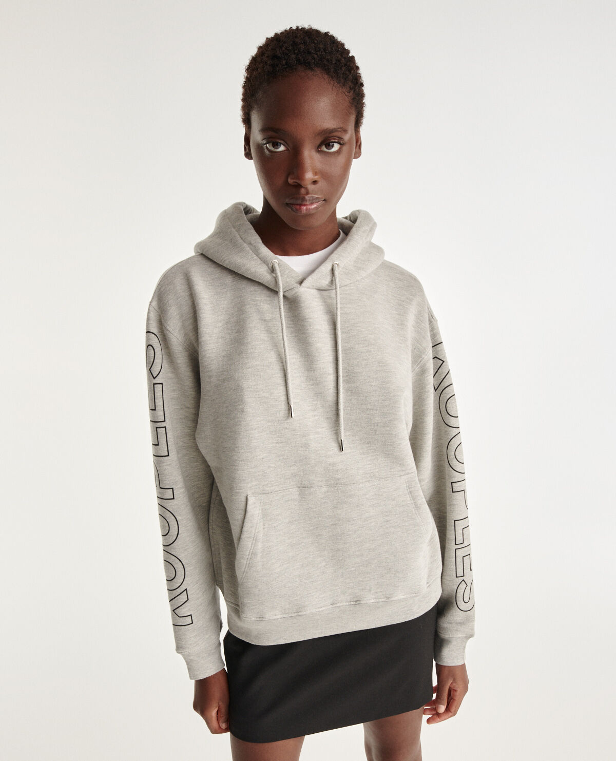 Light gray hoodie women's clearance
