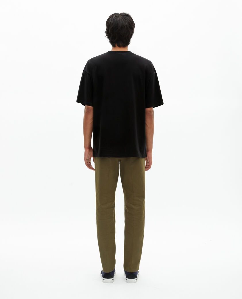 The Kooples HERREN BLACK WASHED loose t-shirt schwarz