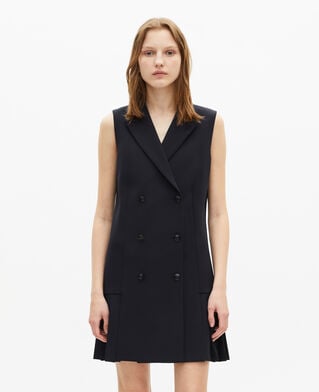 The Kooples WOMEN NAVY short navy suit dress